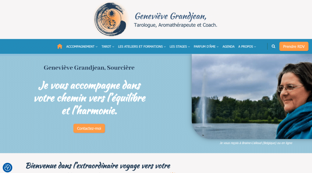 Site pour tarologue